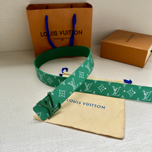 Load image into Gallery viewer, LV Green Monogram Canvas