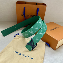 Load image into Gallery viewer, LV Green Monogram Canvas