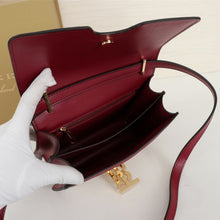 Load image into Gallery viewer, BB Small Two-tone Canvas and Leather TB Bag - Müllner´s