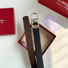 Cargar imagen en el visor de la galería, Gancini Buckle Slim Belt 35 Reversible - Müllner´s