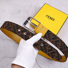 Load image into Gallery viewer, FF Brown fabric belt - Müllner´s