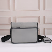Load image into Gallery viewer, Re-Nylon and Saffiano small strapped shoulder bag