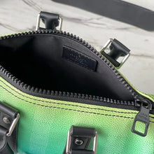 Load image into Gallery viewer, LV Keepall Gradient Green Xs