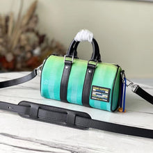Load image into Gallery viewer, LV Keepall Gradient Green Xs