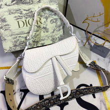 Load image into Gallery viewer, CD Embroidered Leather Saddle Bag Classics - Müllner´s