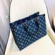 Load image into Gallery viewer, LV Denim Onthego