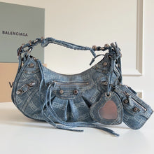 Load image into Gallery viewer, BB Le Cagole Small Shoulder Bag Denim