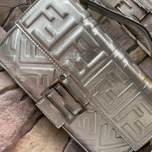 Load image into Gallery viewer, FF Medium Nappa Leather Baguette