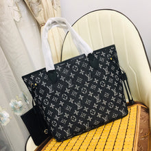 Load image into Gallery viewer, LV Denim Monogram Neverfull