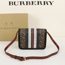 Load image into Gallery viewer, BB Monogram Stripe E-canvas Leather TB Bag - Müllner´s
