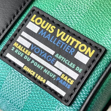 Load image into Gallery viewer, LV Keepall Gradient Green Xs