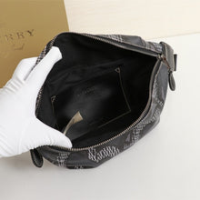 Load image into Gallery viewer, BB Monogram Print E-canvas Sonny Bum Bag - Müllner´s