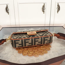 Load image into Gallery viewer, FF Canvas Baguette Bag