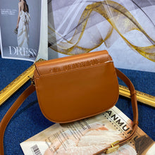 Load image into Gallery viewer, Medium CD Dark Tan Bobby Bag