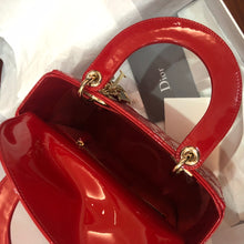 Load image into Gallery viewer, Lady D Patent Small Bag