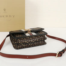 Load image into Gallery viewer, BB Monogram Stripe E-canvas Leather TB Bag - Müllner´s