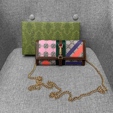 Load image into Gallery viewer, GG Jackie 1961 chain wallet