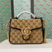 Load image into Gallery viewer, GG Canvas mini top handle bag - Müllner´s