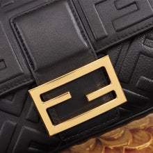 Load image into Gallery viewer, FF Large Nappa Leather Baguette