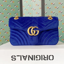 Load image into Gallery viewer, GG Suede Marmont small shoulder bag - Müllner´s