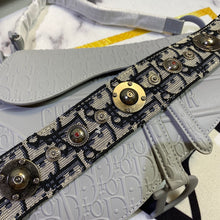 Load image into Gallery viewer, CD Embroidered Leather Saddle Bag Classics - Müllner´s