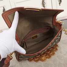 Load image into Gallery viewer, FF Canvas Baguette Bag