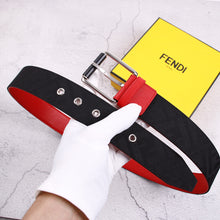 Cargar imagen en el visor de la galería, FF Black fabric belt - Müllner´s