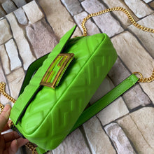 Load image into Gallery viewer, FF Small Nappa Leather Baguette