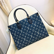 Load image into Gallery viewer, LV Denim Onthego