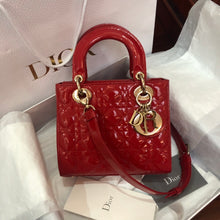 Load image into Gallery viewer, Lady D Patent Small Bag