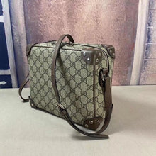 Load image into Gallery viewer, GG shoulder bag with leather details - Müllner´s