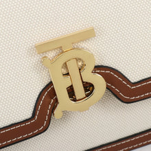 Load image into Gallery viewer, BB Small Two-tone Canvas and Leather TB Bag - Müllner´s