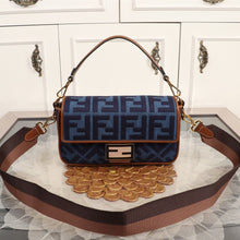 Load image into Gallery viewer, FF Canvas Baguette Bag