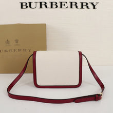 Load image into Gallery viewer, BB Small Two-tone Canvas and Leather TB Bag - Müllner´s