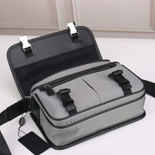 Load image into Gallery viewer, Re-Nylon and Saffiano small strapped shoulder bag