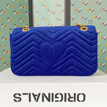 Load image into Gallery viewer, GG Suede Marmont small shoulder bag - Müllner´s