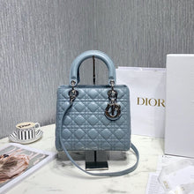 Load image into Gallery viewer, Medium Lady D Bag Silver Charms