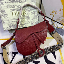 Load image into Gallery viewer, CD Embroidered Leather Saddle Bag Classics - Müllner´s