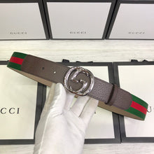 Load image into Gallery viewer, GG Classic Buckle in Iconic Strap Brown - Müllner´s