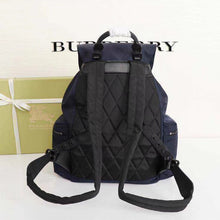 Load image into Gallery viewer, BB Nylon Large Check Rucksack Backpack - Müllner´s