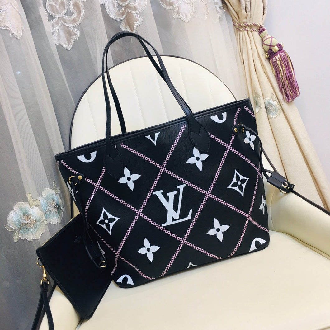 LV Large Monogramed Neverfull