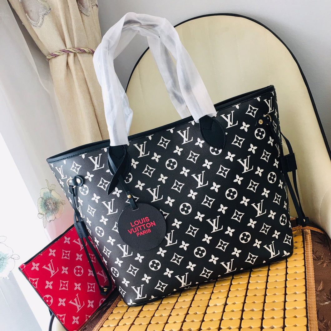 LV Bi-Color Monogram Neverfull