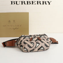 Load image into Gallery viewer, BB Monogram Print E-canvas Sonny Bum Bag - Müllner´s
