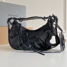 Load image into Gallery viewer, BB Le Cagole Small Crocodile Embossed Shoulder Bag
