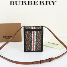 Load image into Gallery viewer, BB Monogram Stripe E-canvas Robin Bag - Müllner´s
