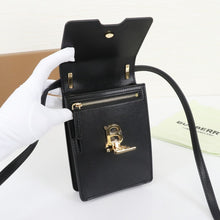 Load image into Gallery viewer, BB Black Leather Robin Bag - Müllner´s
